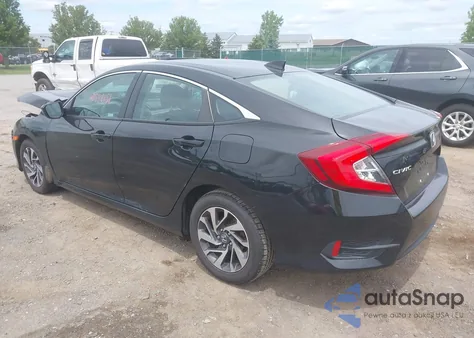 2018 Honda Civic Ex из США, поврежденный, VIN 2HGFC2F7XJH510792